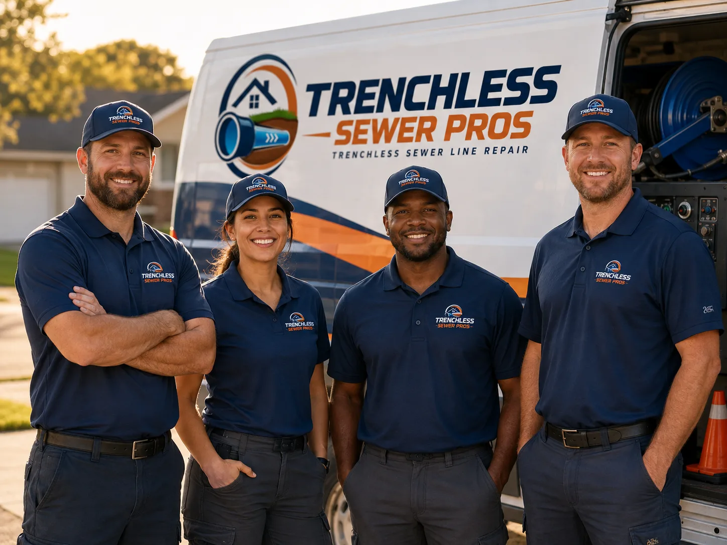 Trenchless Sewer Repair company in Harrells, NC